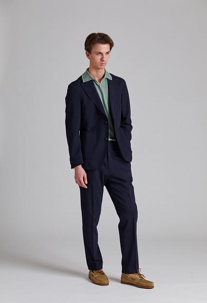 Oscar Jacobson Ferry Delon Suit Night Blue