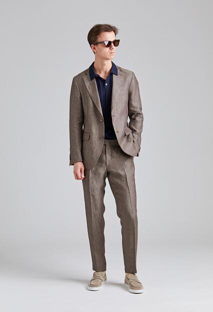 Oscar Jacobson Ferry Denz Suit Dusk Brown