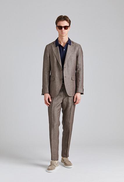 Oscar Jacobson Ferry Denz Suit Dusk Brown