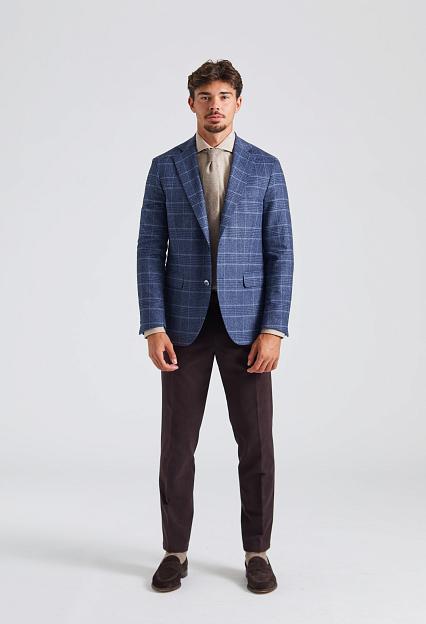 Oscar Jacobson Fogerty Blazer Atlantic Blue