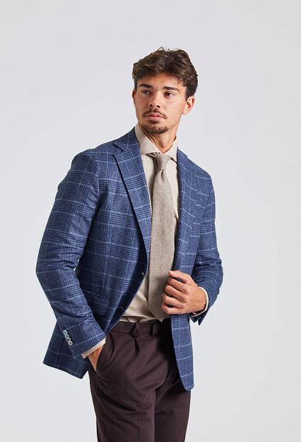 Oscar Jacobson Fogerty Blazer Atlantic Blue