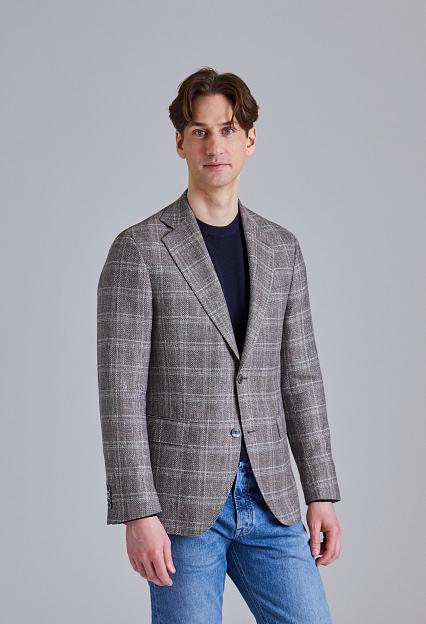 Oscar Jacobson Fogerty Blazer Pebble Beige