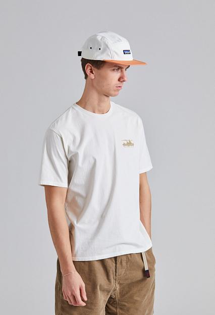 Patagonia 73 Skyline Organic T-Shirt Birch White