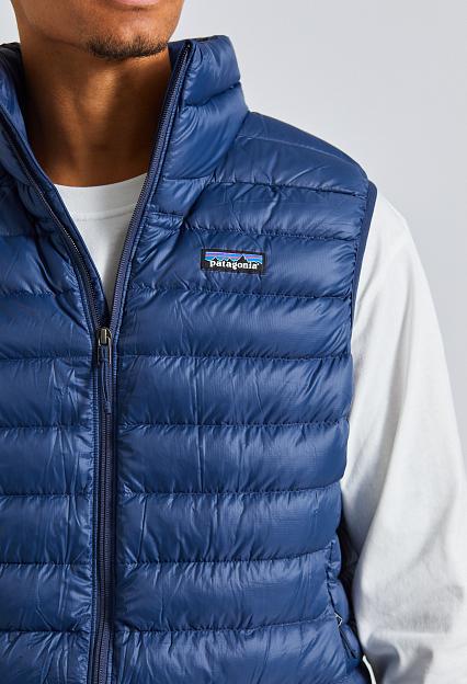 Down Sweater Vest New Navy