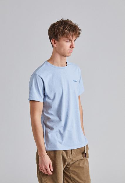 Patagonia Fitz Roy Icon Responsibili-Tee Fleck Blue