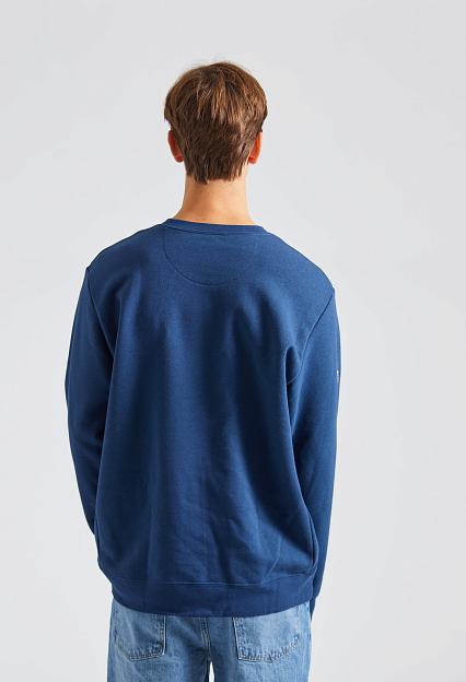 Patagonia Fitz Roy Icon Uprisal Crew Sweatshirt Lagom Blue