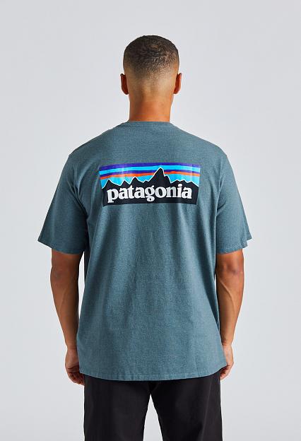 M P-6 Logo Respinsibili Tee Nouveau Green
