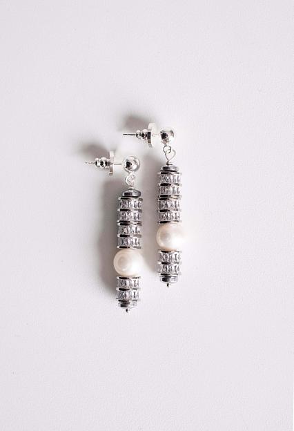 PEARL OCTOPUSS.Y Gemini Snakes Silver