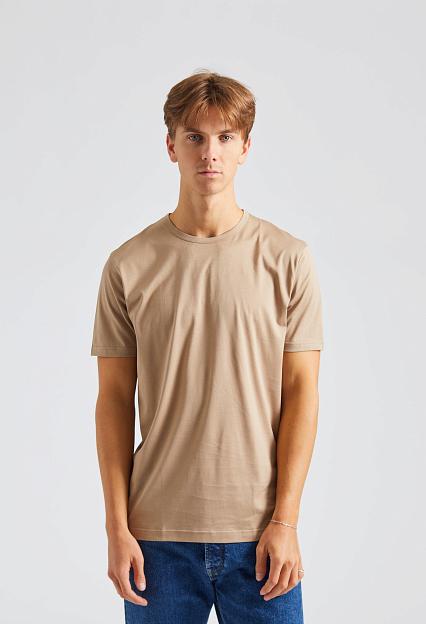 SUNSPEL SS Crew Neck T-Shirt Sandstone