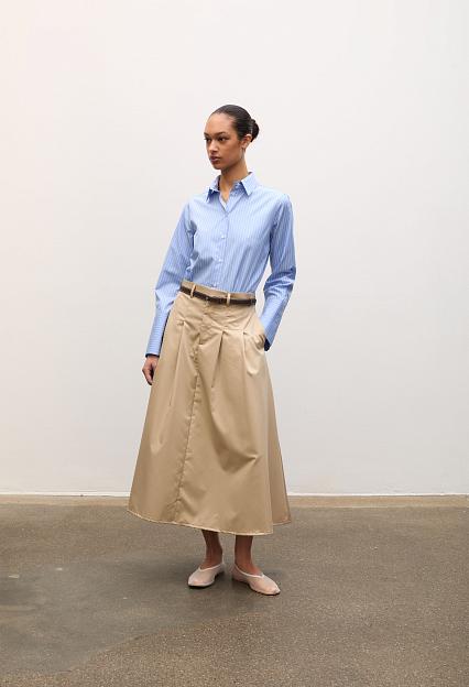 Julie Josephine Signature Shirt Blue Stripe 