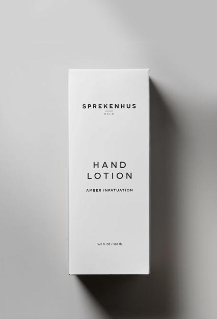 Sprekenhus Hand Lotion Glass Edition 500ml - Amber Infatuation