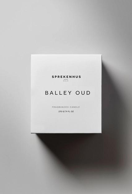 Sprekenhus Scented Candle 270g Balley Oud