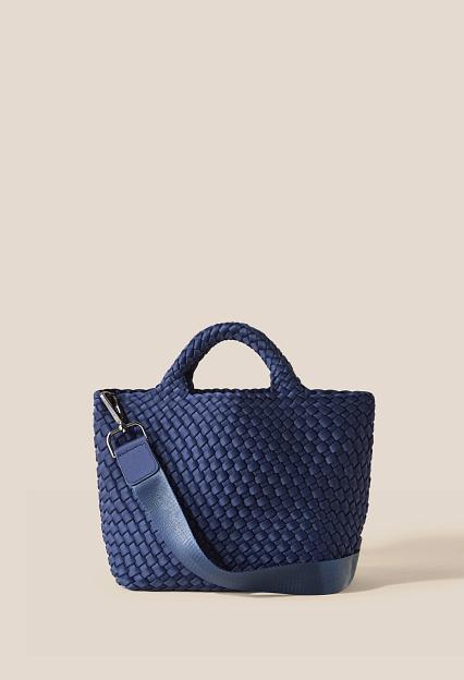 Naghedi St Barths Mini Tote Ink Blue