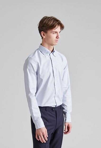 Stenströms Slimline Bluestripe Oxford BD