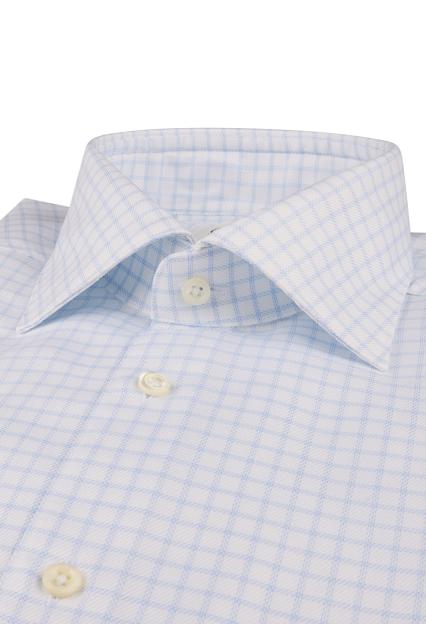Stenströms Slimline Light Blue Check