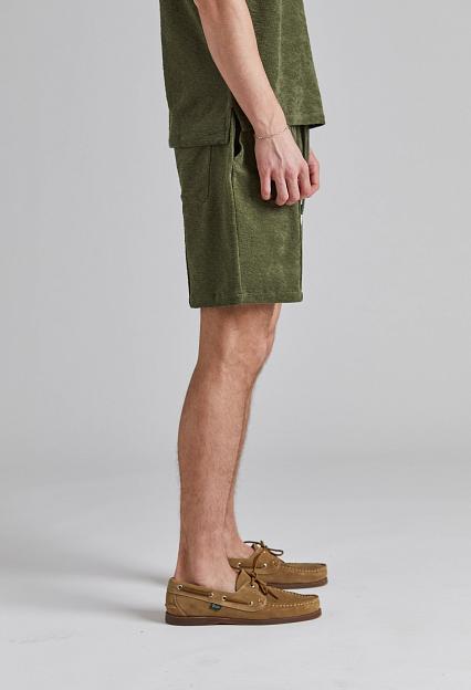 Stenströms Terry Shorts Green