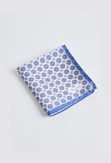 Stenströms Silk Bandana Blue Medallion
