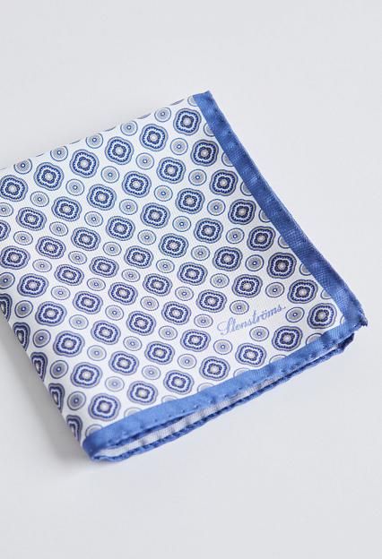 Stenströms Silk Bandana Blue Medallion