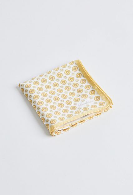 Stenströms Silk Bandana Yellow Medallion