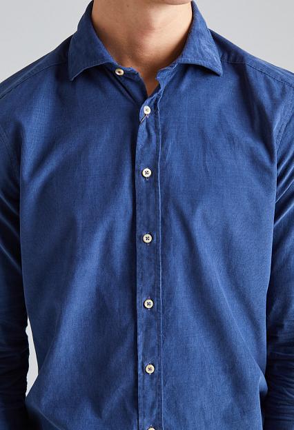 Stenströms Slimline Corduroy Dark Blue