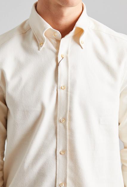 Stenströms Slimline Flannel Offwhite