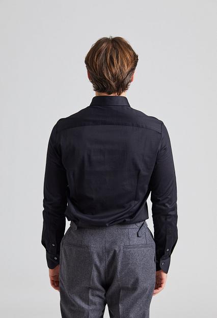 Stenströms Slimline Jersey Shirt Black