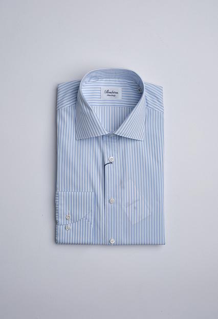 Stenströms Fitted Body Bold Blue Stripe