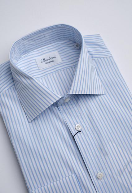 Stenströms Fitted Body Bold Blue Stripe