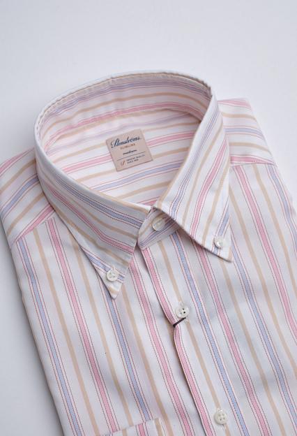 Stenströms Slimline Pink, Blue and Beige Stripe