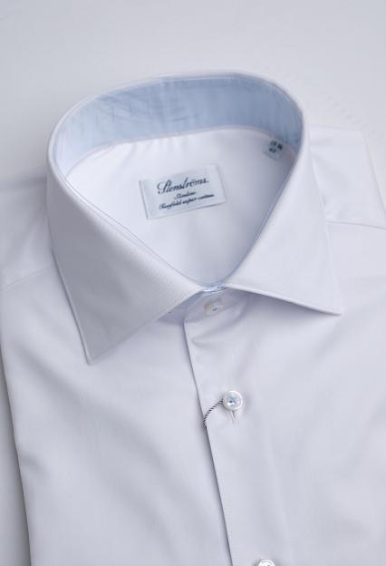 Stenströms Slimline White with Lt Blue Contrast