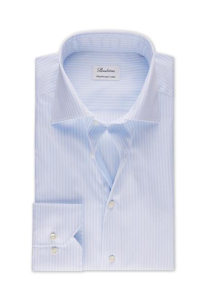 Stenströms Slimline White/Blue Stripe