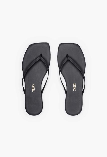 TKEES Lily Square Toe Black