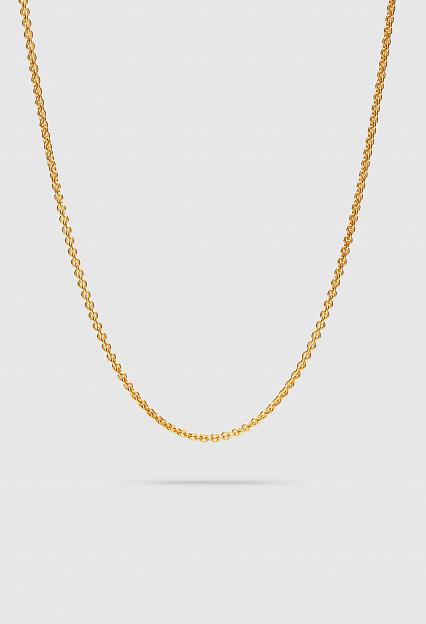 Tom Wood Rolo Chain Gold 18 inch