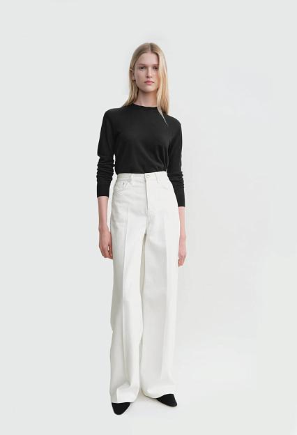 Toteme Wide Leg Denim White