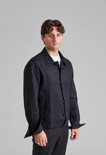 Tiger of Sweden Barnaby Shirt Jacket Black