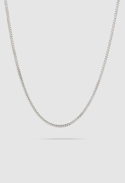Tom Wood Curb Chain Medium 20,5 Inch Silver