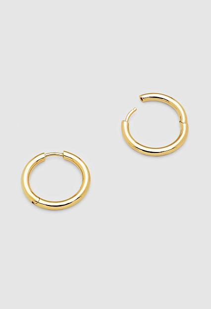 Tom Wood Classic Hoop Medium Gold