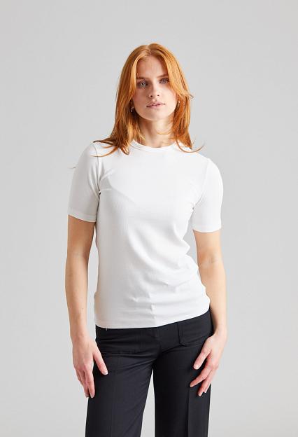 Toteme Classic Rib Tee White