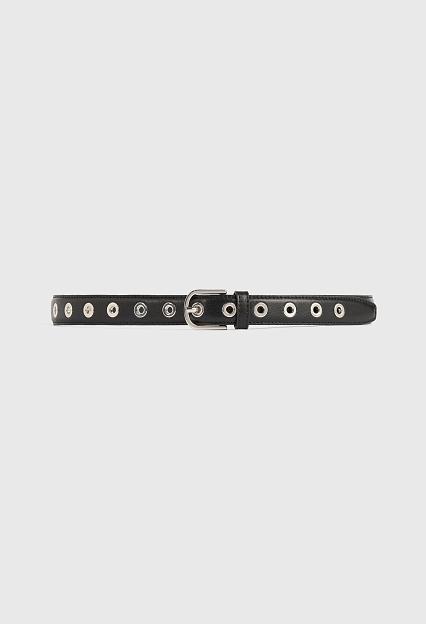 Toteme Eyelet Belt Black
