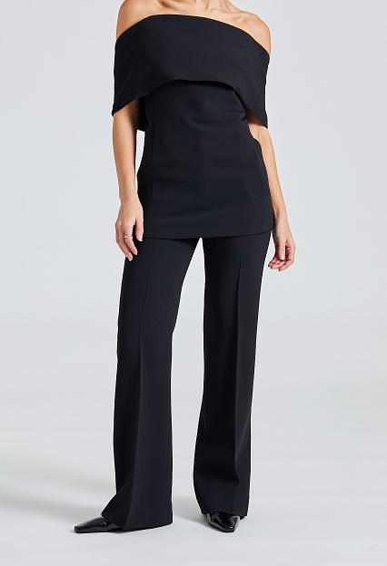 Toteme Flared Evening Trousers Black 2
