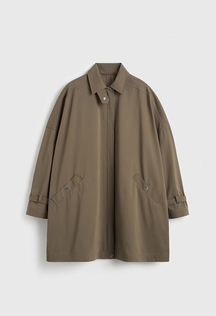 Toteme Oversized Trench Jacket Hazel
