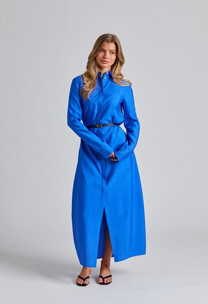 Toteme Parachute Shirtdress Cobalt 