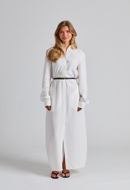 Toteme Parachute Shirtdress White 