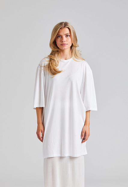 Toteme Relaxed Tee Dress White