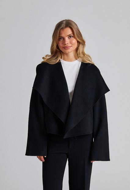 Toteme Signature Doublé Jacket Black 