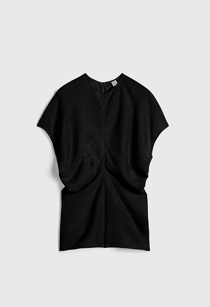Toteme Slouch Waist Top Black
