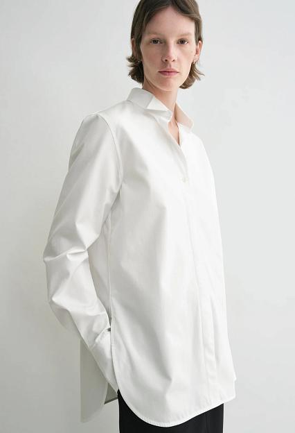 Toteme Tuxedo Shirt White