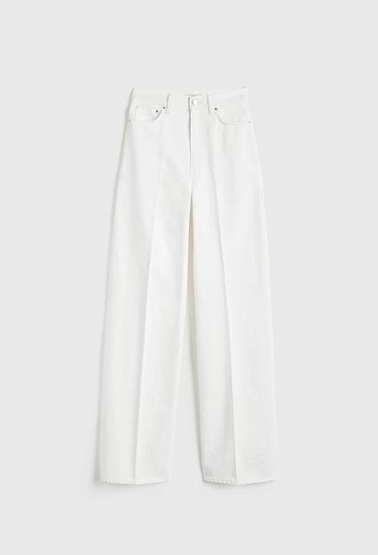 Toteme Wide Leg Denim White
