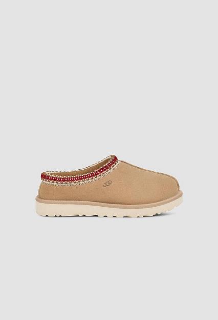 UGG Woman`s Tasman II Sand/Dark Cherry