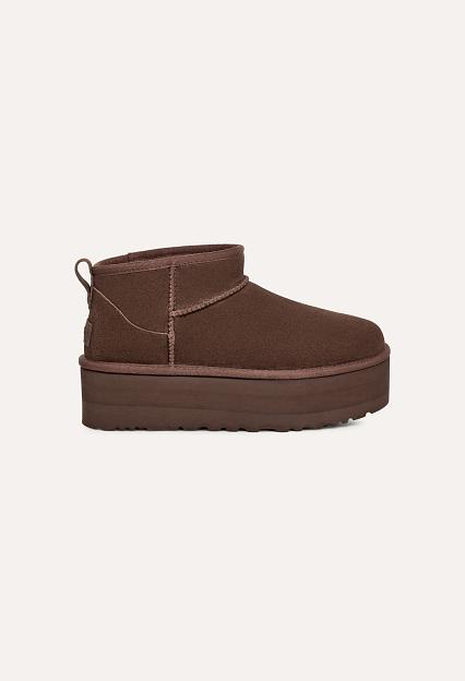 UGG Classic Ultra Mini Platform Burnt Cedar